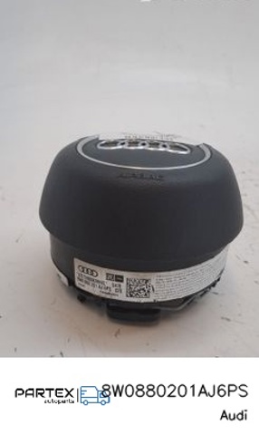 Подушка безпеки, водійська, AIRBAG 8W0880201AJ6PS VAG
