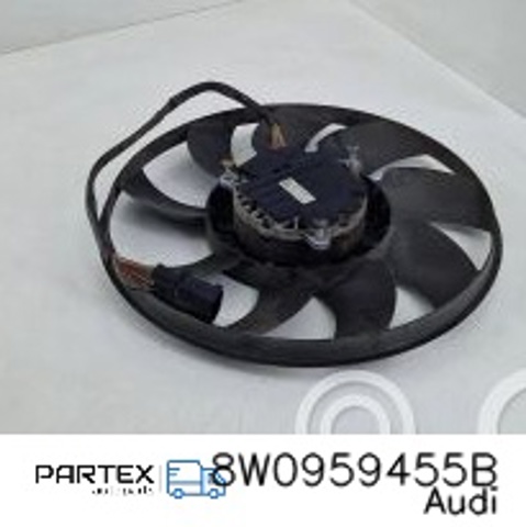 Вентилятор системи охолодження лівий 8W0959455B VAG