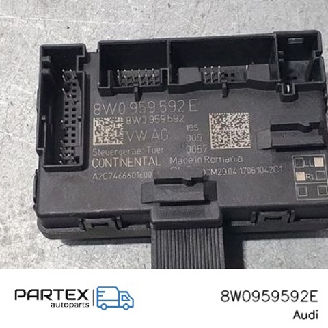 Блок комфорту передніх дверей 8W0959592E VAG