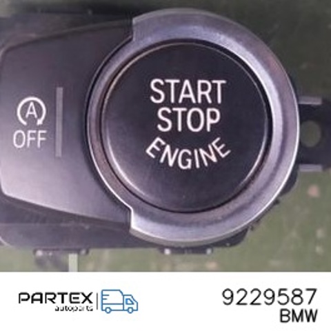 Кнопка запуску двигуна 9229587 BMW