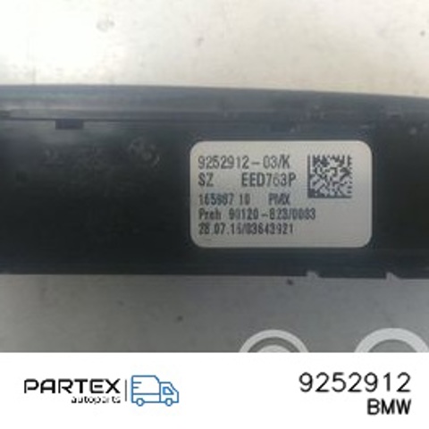 Блок кнопок центральної консолі 9252912 BMW