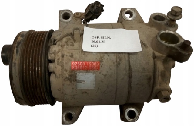 Компресор кондиціонера 926007S000 NISSAN