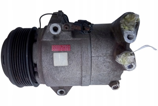 Компресор кондиціонера 92600ZP80A NISSAN