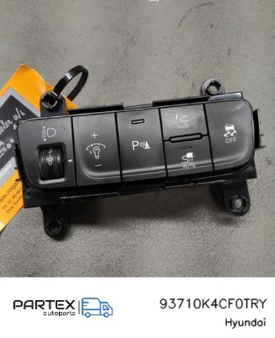 Кнопка коректора фар 93710K4CF0TRY HYUNDAI