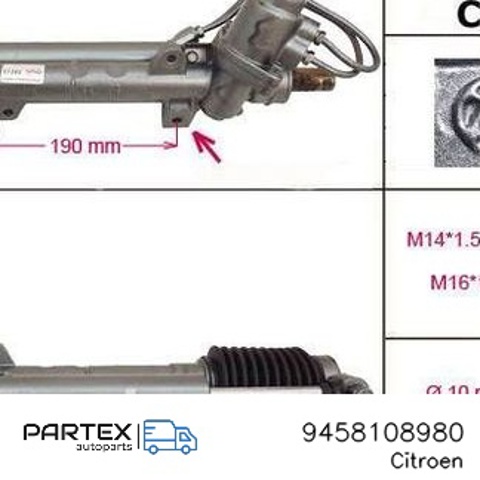 Рульова рейка 9458108980 PEUGEOT