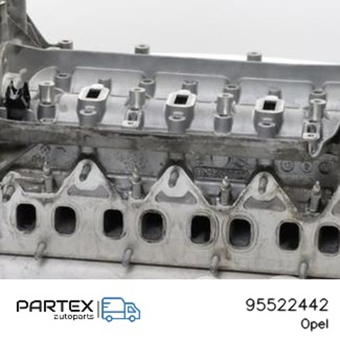 Головка блока циліндрів (ГБЦ) 95522442 OPEL