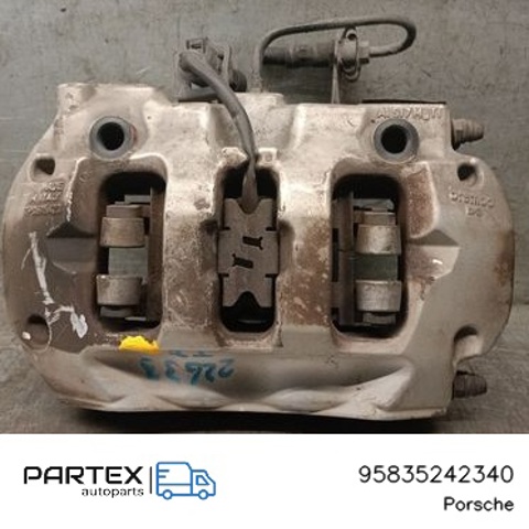 Задній гальмівний супорт лівий 95835242340 PORSCHE
