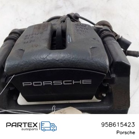 Задній гальмівний супорт лівий 95B615423 PORSCHE