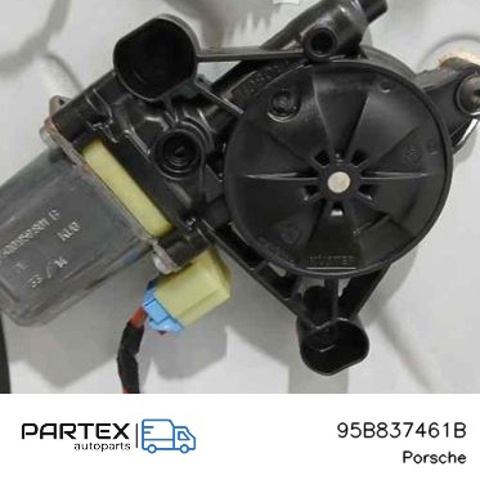 Склопідйомник передньої лівої двері 95B837461B PORSCHE