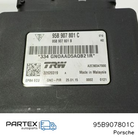 Блок стоянкового гальма 95B907801C VAG