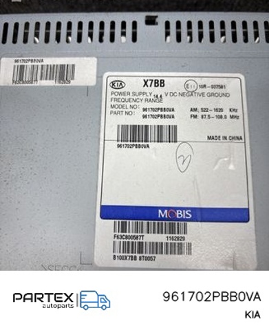 961702PBB0VA Hyundai/Kia
