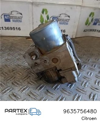 Блок керування АБС (ABS) 9635756480 PEUGEOT