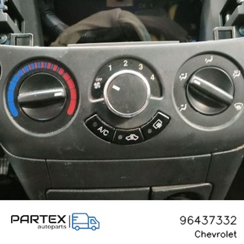 Блок управління кондиціонером 96437332 GM