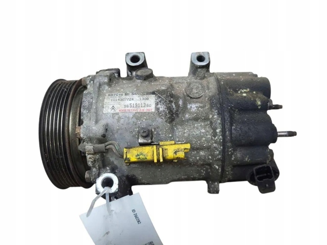 Компресор кондиціонера 9651911380 PEUGEOT