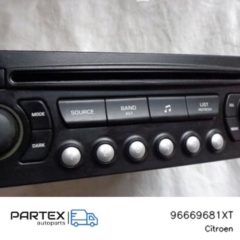 Магнітола 96669681XT PEUGEOT