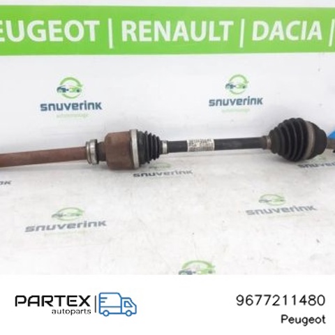 Привід передній правий 9677211480 PEUGEOT