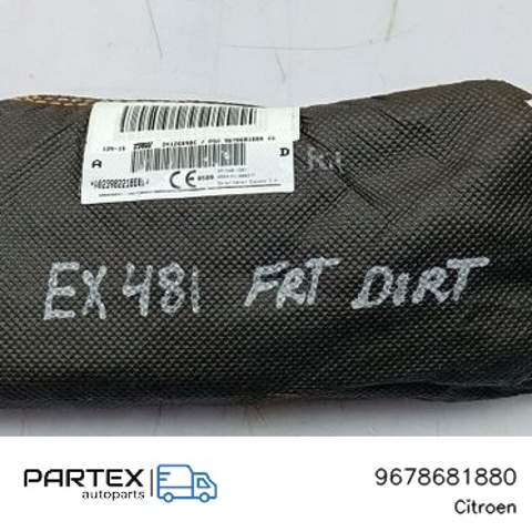 Подушка безпеки AIRBAG спинки сидіння, правого 9678681880 PEUGEOT