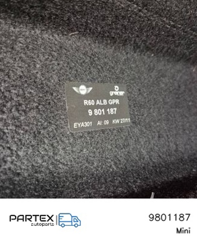 Полку багажника 9801187 BMW