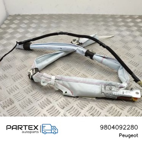 Подушка безпеки, шторка бічна, права, AIRBAG 9804092280 PEUGEOT