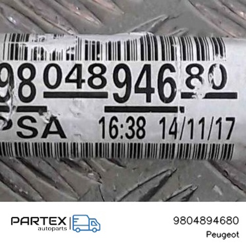 Шарнір різних кутових швидкостей передній 9804894680 PEUGEOT