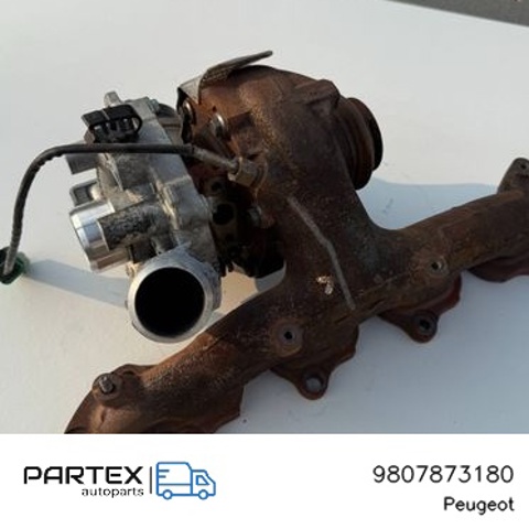 Турбонаддув 9807873180 PEUGEOT