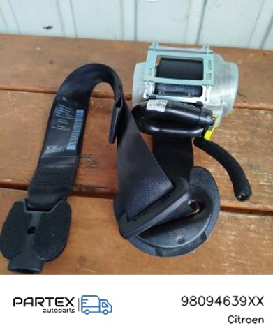 Ремені безпеки 98094639XX PEUGEOT