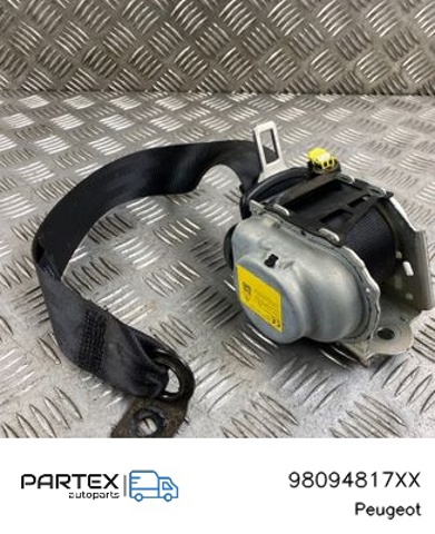 Пасок безпеки задній 98094817XX PEUGEOT