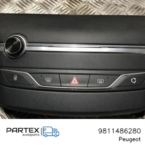 Дисплей бортового комп'ютера 9811486280 PEUGEOT