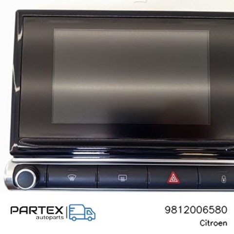 Дисплей багатофункціональний 9812006580 PEUGEOT