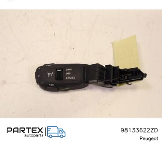 Підрульовий перемикач круїз контролю 98133622ZD PEUGEOT