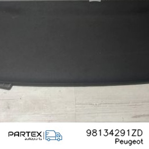 Полка салону, ззаду (багажного відсіку) 98134291ZD PEUGEOT