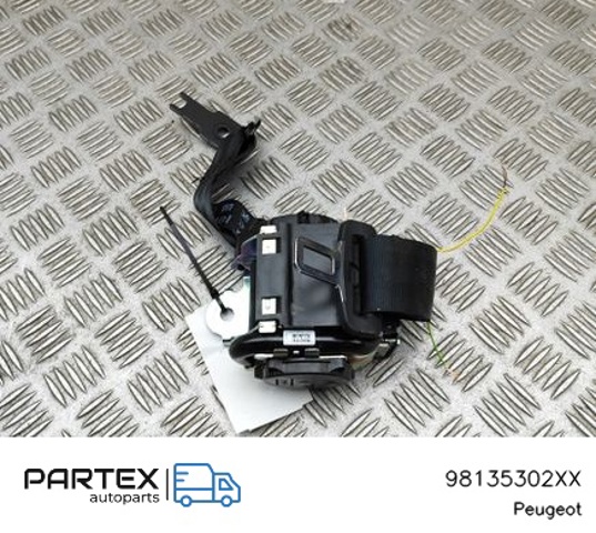 Пасок безпеки задній, комплект 98135302XX PEUGEOT