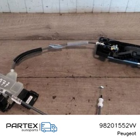 Зовнішня ручка правих дверей 98201552VV PEUGEOT