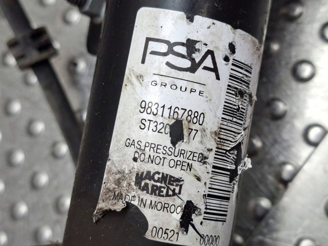 Стійка передня, ліва 9831167880 PEUGEOT