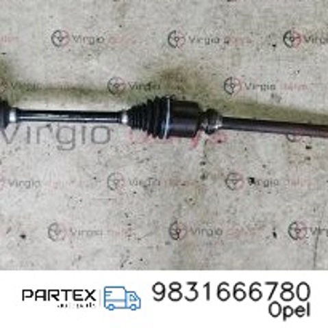 Привід передній правий 9831666780 OPEL
