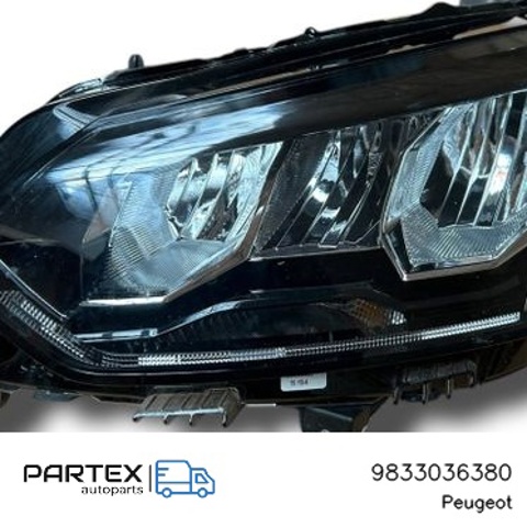Фари 9833036380 PEUGEOT