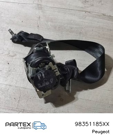 Пасок безпеки задній правий 98351185XX PEUGEOT
