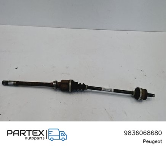 Піввісь задня, права 9836068680 PEUGEOT