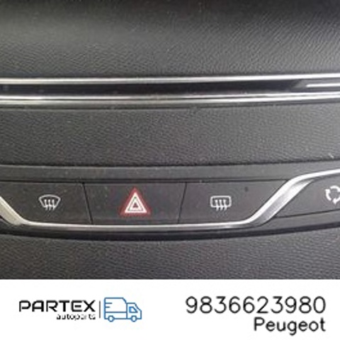 Дисплей бортового комп'ютера 9836623980 PEUGEOT