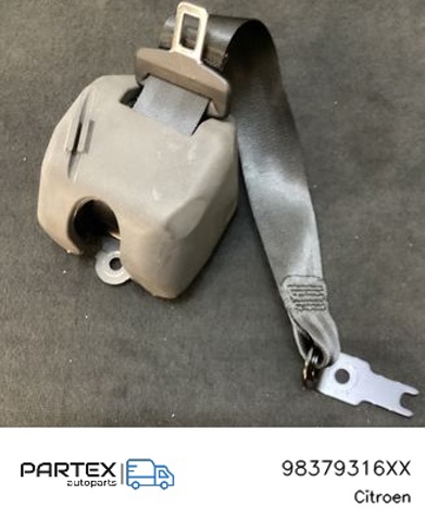 Пасок безпеки задній 98379316XX PEUGEOT