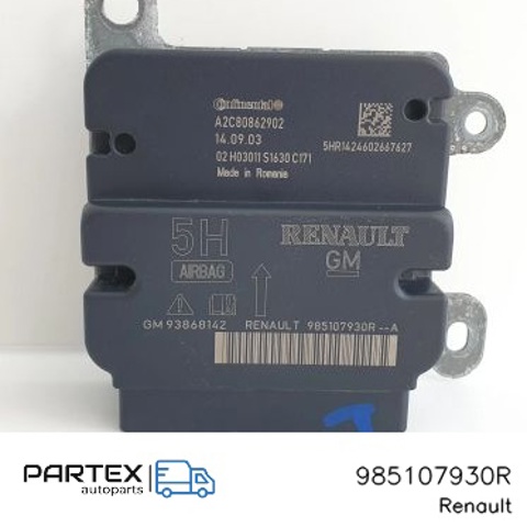 Модуль-процесор керування подушки безпеки 985107930R RENAULT