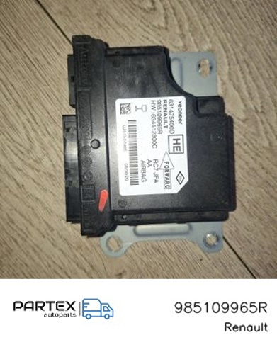 Модуль-процесор управління подушки безпеки 985109965R RENAULT