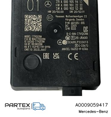 Датчик контролю мертвої зони, задній A0009059417 MERCEDES