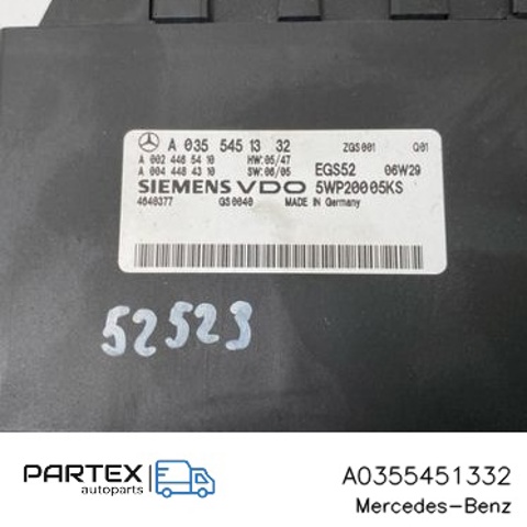 Блок управління акпп A0355451332 MERCEDES