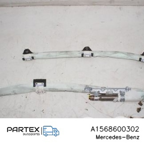 Подушка безпеки, шторка бічна, ліва, AIRBAG A1568600302 MERCEDES