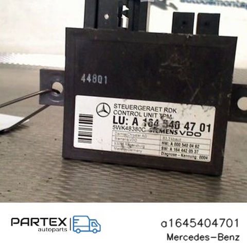 Блок системи контролю тиску в шинах A1645404701 MERCEDES