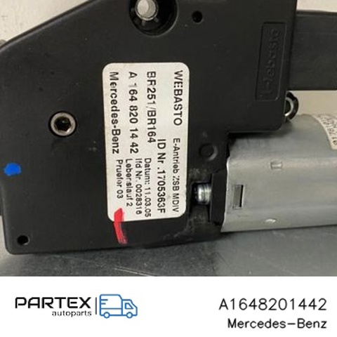 Двигун приводу люка A1648201442 MERCEDES