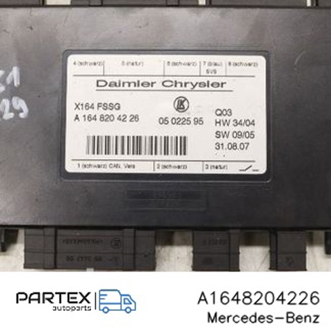 Блок керування сигналами SAM A1648204226 MERCEDES