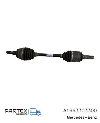 Піввісь передня ліва A1663303300 MERCEDES