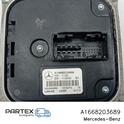 Блок управління ксеноновими фарами A1668203689 MERCEDES